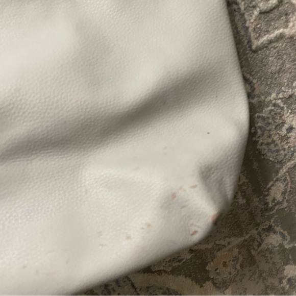 Elegant Pale Blue Leather Tote Bag CUYANA - Picture 10 of 11